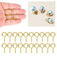 thumbnail image 4 of Pearl Screw Eye Peg Pin DIY Jewelry Accessory Clothing Accessories 200Pcs for Handmade Enthusiasts, 4 of 7