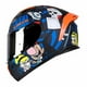 thumbnail image 1 of Casco para motociclista talla L integral Billy Mandy Shaft purpura, 1 of 4