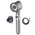 thumbnail image 1 of GROWTH TANK Bathroom Tool Handheld Spray Powerful Sprayer Head Wall Mount Pressurized Shower A, 1 of 9