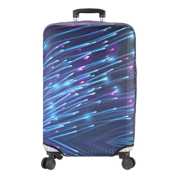 Uxcell Luggage Covers Fits 24-26 Inch Washable Oxford Cloth Suitcase Protector