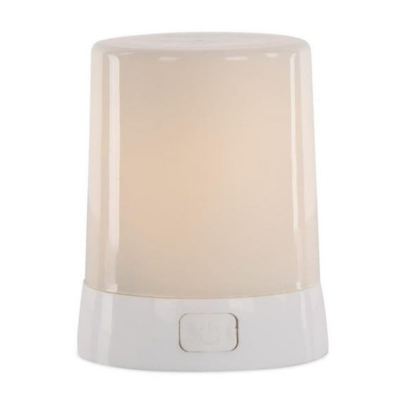 Melrose International LLC FIA Flame 2"D x 2.75"H Plastic White