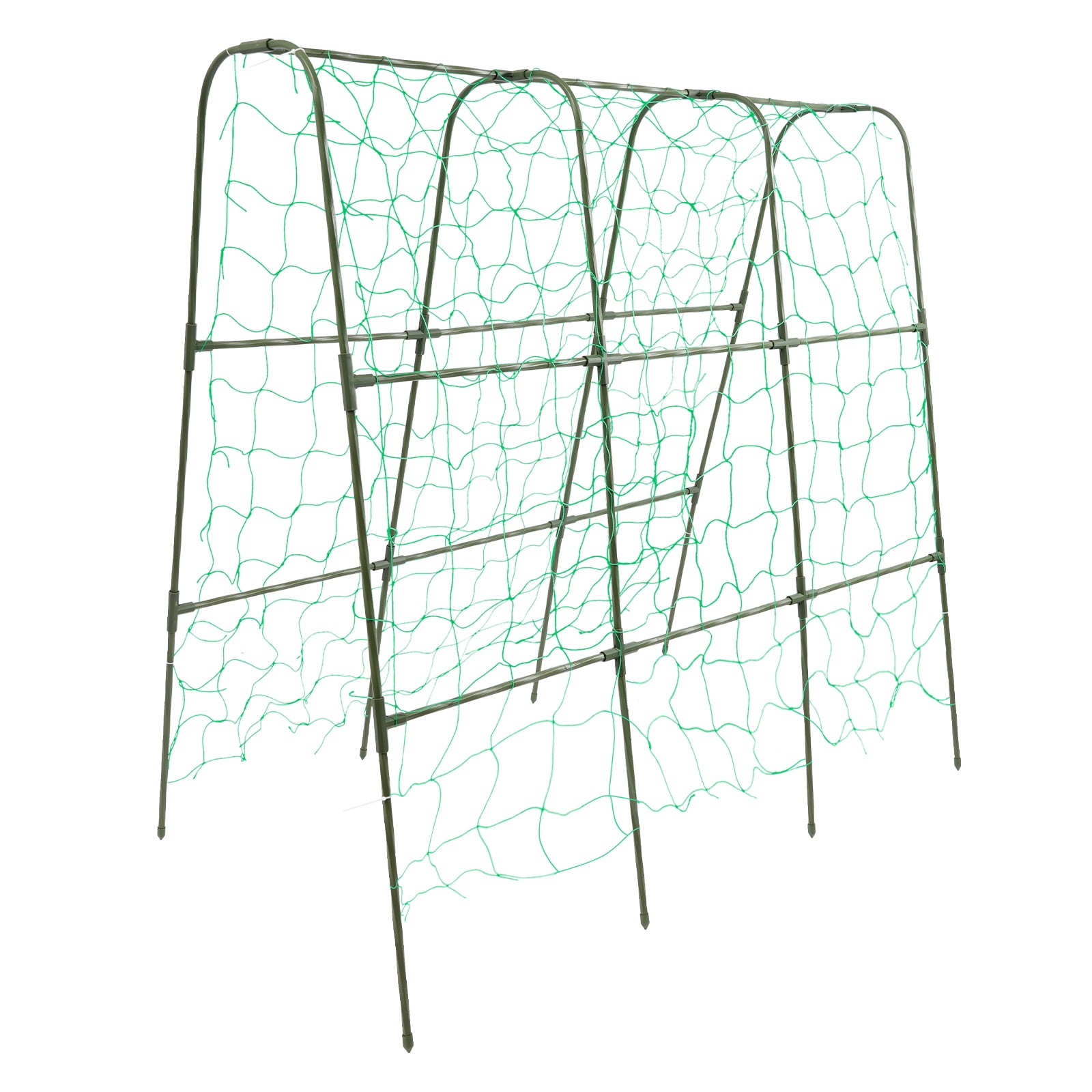Garden Arch Tunnel Trellis, Arch Trellis for Climbing Plants, Outdoor Cucumber Trellis 3.94*3.94ft