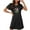 Black, variant on XFYSSS Valentines Day Rose Print Nightgowns Fashion Round Neck Sleep Shirts for Women Printed Short Sleeve Womens Plus Size Nightgowns Short Sleeve House Dress Sleepwear