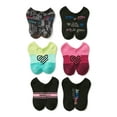 thumbnail image 3 of Justice, Girls No-Show Socks, 6-Pack, Sizes M-L, 3 of 5