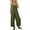 Army Green, variant on Luniro Jumpsuits for Women Spaghetti Strap Wide Leg Boho Jumpsuit Casual Summer Dressy Rompers 2025