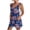☪356-Multicolor, variant on Nuoqisi Short Rompers for Women Summer Sleeveless Jumpsuit Loose Spaghetti Strap Overalls with Pockets
