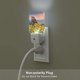thumbnail image 5 of Fotbe Horse Sunflowers Luz Nocturna LED, Luz de Noche con Sensor de Luz Natural de Anochecer a Amanecer, Se Enchufa a la Pared, Blanco Cálido 0.5W-UK, 5 of 7