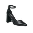 thumbnail image 1 of Zapatillas Para Mujer Juvenil Casual Formal Tacón Ancho Tipo Piel Color Negro Cómodas negro 24 Incógnita 040D2S, 1 of 7