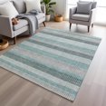 thumbnail image 6 of Dalyn Rugs Machine Washable Indoor/Outdoor Chantille Teal 8' x 10' Rug, 6 of 9