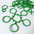 thumbnail image 4 of Gosuguu Green Plastic Plants Support Clips for Securing Vines and Floppy Stemss, 4 of 9