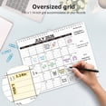 thumbnail image 7 of ViVin Wall Calendar, 8.5*11 Horizontal YO Monthly Calendar, Jul 2026–Dec 2027, Simple, 18 Months Planner, 7 of 7