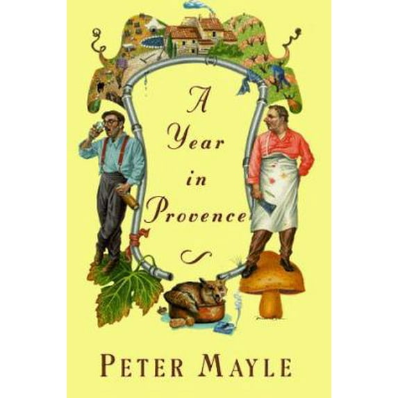 Pre-Owned A Year In Provence (Hardcover) 0394572300 9780394572307