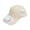 Beige, variant on Black Adult Usb Rechargeable Inflatable Fan Cap Summer Breathable Letters Sun-Shading Peaked Cap Travel