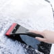 thumbnail image 4 of Pala Quitanieves Multifuncional Con Cabezal Ancho Y Plano, Mango Ergonómico Ligero Para Descongelar Cristales De Coche Y Barrer La Nieve Eficazmente, Color Rojo, 11x24x3.3cm (1 Unidad) Rkxzt, 4 of 8