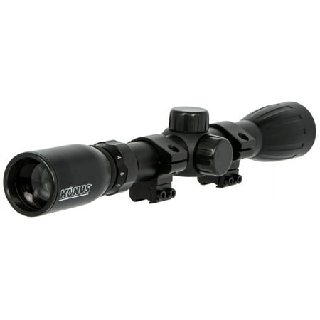 UPC: 0698156073513 | Konus 7351 KonusFire 3-9x 32mm Obj 36.7-12.1 ft @ 100 yds FOV 1 Tube Black Finish 30/30