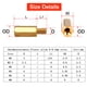thumbnail image 3 of 10-100pcs M2 M3 Hex Brass Male Female Standoff Board Rack Stud Hexagon Threaded Pillar PCB Column Motherboard Spacer Bolt Screw, 3 of 4
