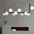 thumbnail image 4 of Lámpara de techo estilo industrial Ilios Innova lámpara colgante molecular 10 luces, 4 of 9