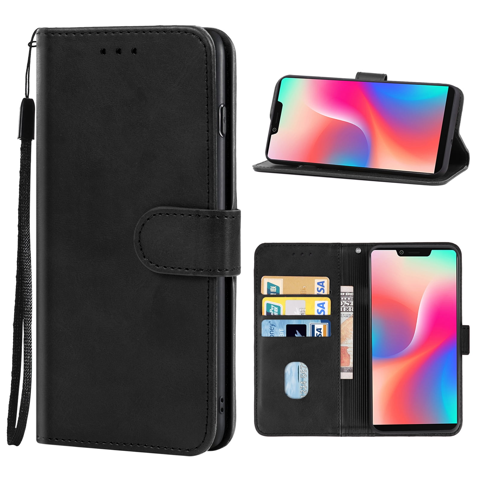 Veronderstelling soort scheren Leather Phone Case For Sharp Aquos S3 - Walmart.com