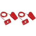thumbnail image 1 of Llave de seguridad para caminadoras de 1.81'', reemplazo de llave magnética universal para la mayoría de las caminadoras, 2 piezas, 1 of 7