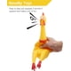 thumbnail image 4 of ¡Novedad! Juguete cuadrado para perro de pollo graznido-grande-amarillo de goma, chillón y chillón, pollo, mascotas o niños Afortunado Sencillez, 4 of 5