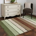 thumbnail image 4 of Sage Green 3'x5' Washable Rug, Farmhouse Wood Grain Vintage Brown Striped Non-Slip Area Rugs for Entryway Kitchen Classroom, Dorm Throw Carpet, Low Pile Soft Indoor Floor Mat, 4 of 9