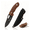 Camping Knife 214, variant on Plys Paring Knife with Sheath 3 Inch Fixed-Blade Stainless Steel Blade Knives Ergonomic Wood Handle for Hunting Outdoor Sports