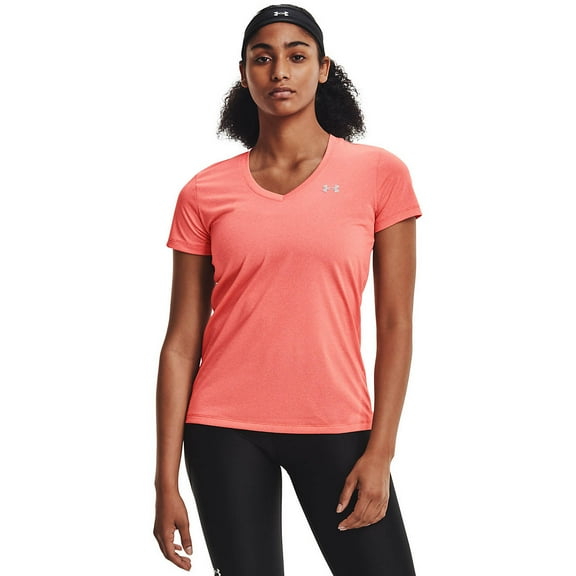 Under Armour Womens Bubble Tech V-Neck T-Shirt,X-Large
