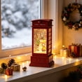 thumbnail image 5 of Eolstice Light Up Christmas Resin Figurine, LED Glowing Wind Lamp Decor, Festive Tabletop Ornament, Home Shelf Mantel Party Decoration, Holiday Gift, 5 of 5