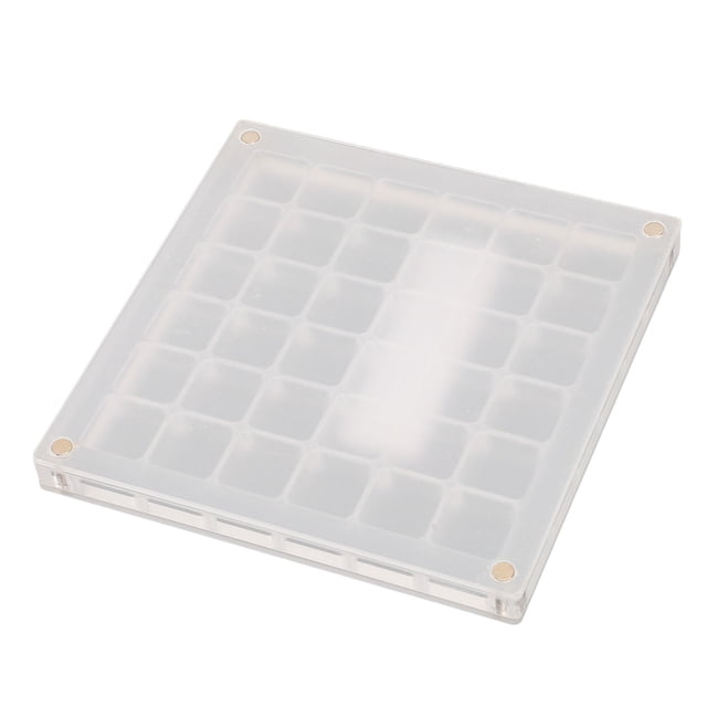 Acrylic Magnetic Seashell Display Box, Seashell Storage Organizer with Transparent Design, Gemstone Beads Storage Display Organizer Box for Rocks Beads Jewelry