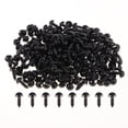 thumbnail image 4 of 200pcs De Plástico Colorido Ojos De Seguridad Para Juguete Muñeca Craft DIY Sunnimix Ojos de juguete Muñeca Ojos negros, 4 of 8