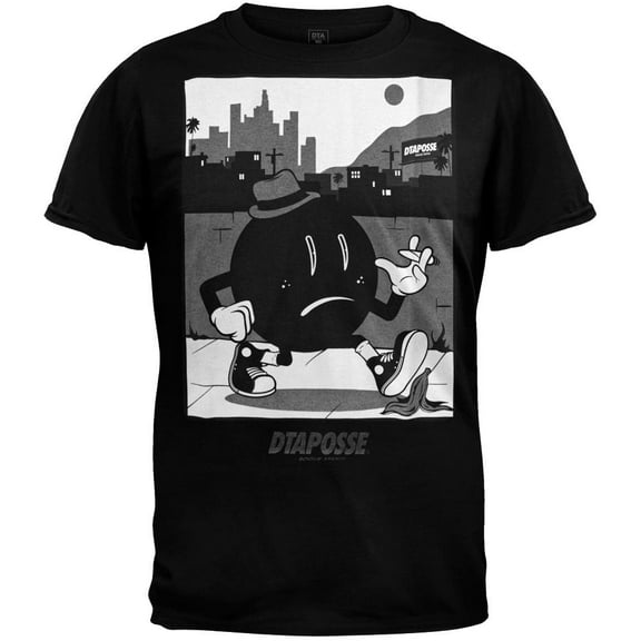 DTA - Comic Shot Black T-Shirt - X-Large