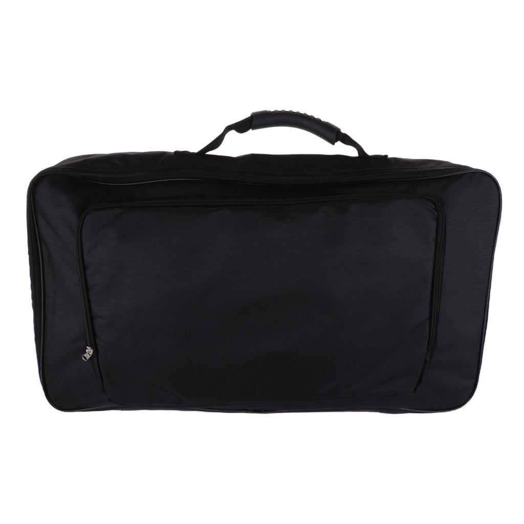 Big Storage Guitar Effect Pedal Board Case Handbag for Guitar Replacement Part, 22.83x12.99x3.94inch