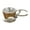 Silver Filter Cup, variant on Coffee Lover Present Metal Portafilter Keyring Coffee Machine Key Jewelry Alloy Texture Present for Espresso Enthusiasts