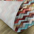 thumbnail image 5 of Ambesonne Chevron Place Mats Set of 4, Ornate Baroque Floral, Standard Size, Multicolor, 5 of 6