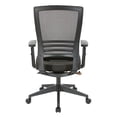 thumbnail image 4 of Vertical Mesh Back Chair in Black Frame with Black Linen Fabric Seat, 4 of 6