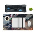 thumbnail image 3 of Mobile Suit Gundam Large Gaming Mouse Pad for Desk, Big Mouse Pad Gaming Desk Mat, Mousepad Desk Pad with Non-Slip Base And Stitched Edges, Keyboard Mouse Mat for Home Office Work, 3 of 7