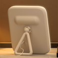 thumbnail image 4 of LED Desktop Fill Light Small Mirror, Makeup Mirror With Light,Girls Bedroom Dressing Table Mirror,3 Color Lights Vanity Mirror, 4 of 5