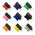 thumbnail image 5 of Bangus Face Shield Mask Keychain Keying CPR Face Shields Pocket Mask for First Aid or CPR Training, 5 of 5