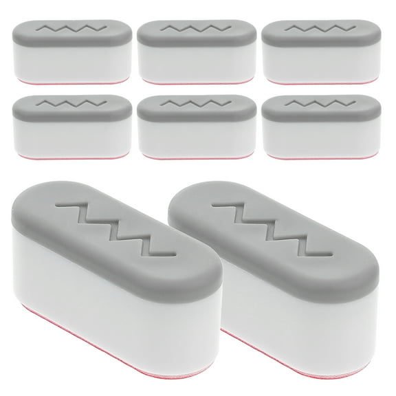 MRLESS 8pcs Toilet Buffer Pads Toilet Lid Bidets Bumper Toilet Covers Bumpers Toilet Seat Stabilizers Toilet Lid Buffers Toilet Seat Rubber Bumpers Replacement Toilet Lid Bumpers