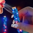 thumbnail image 4 of YIKA Rechargeable Lighter Blow A Colorful Flash Lighter Blue, 4 of 6