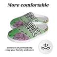 thumbnail image 6 of Yiaed Summer Print Slippers Fuzzy Warm Cozy Slippers Non Slip House Slippers For Indoor Outdoor Slippers House Slippers-35/36, 6 of 7