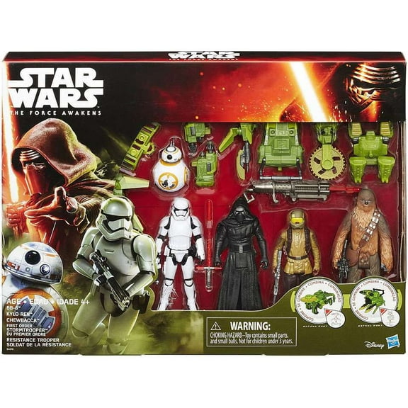 Star Wars The Force Awakens Forest Mission Exclusive Action Figure 5-Pack