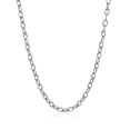 thumbnail image 2 of 3.5mm 14k White Gold Pendant Chain with Textured Links 18 in, 2 of 5