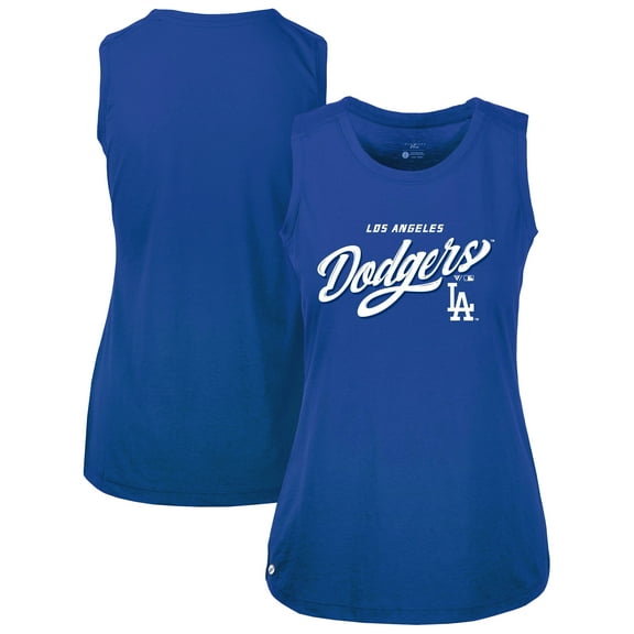 Women's-Levelwear Royal Los Angeles Dodgers Macy Tank Top