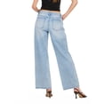thumbnail image 4 of Forever 21 Women's Low Rise Baggy Stretch Denim Jeans, Sizes 0-14, 4 of 5