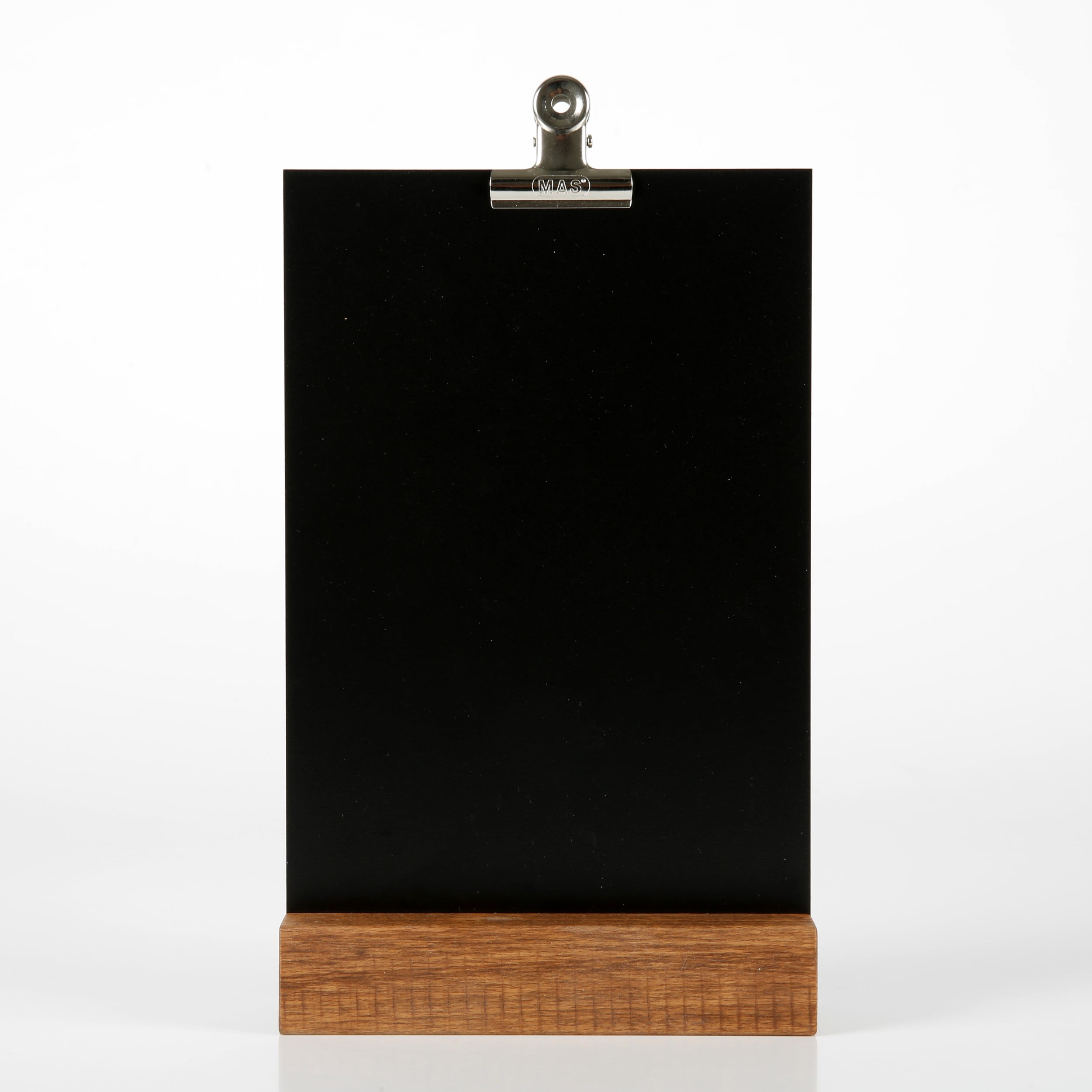Wood Menu Clipboards With Traditional Silver Clip – Hanging Clipboard