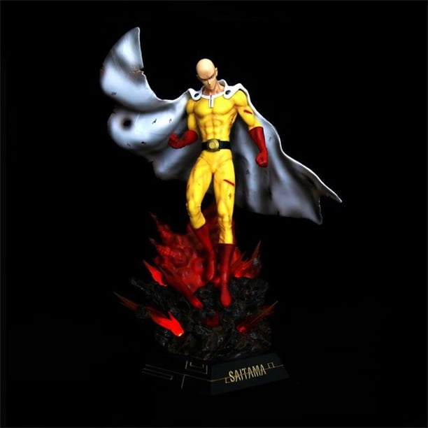 Figura de acción de Anime One Punch Man, juguete de Saitama Sensei DXF Hero, modelo de muñeca de PVC, figura coleccionable, regalo, 43cm QYM unisex