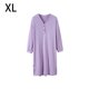 thumbnail image 2 of Qarigey Botones de camisón Transpirable Bolsillos de manga larga Invierno Mujer Ropa de dormir Ajustable Piel Amigable Vestido de dormir Pijama Pijama SG Qarigey AP012969-03, 2 of 6