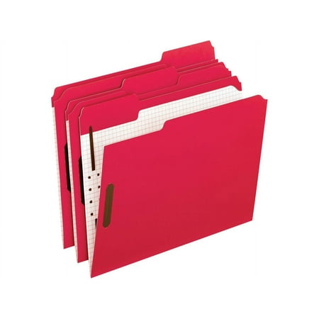 UPC: 0078787213197 | Pendaflex 21319 Folders with Embossed Fasteners  1/3 Cut Top Tab  Letter  Red  50/Box