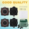 thumbnail image 5 of HP60/80 Air Pump Rebuild Complete Kit for Hiblow HP 80 HP 60, 5 of 5